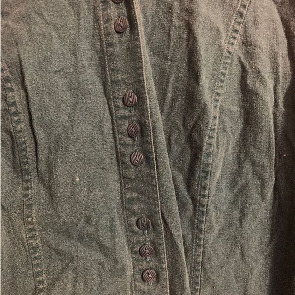 CHRISTOPHER & Banks Small Blue‎ Shirt - Picture 2 of 4